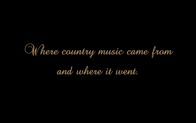 Country Music History